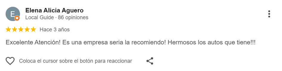 Reseña de cliente 4