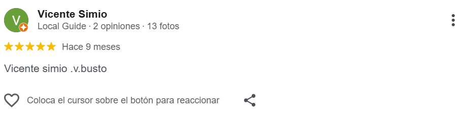 Reseña de cliente 9